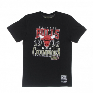 maglietta uomo nba last dance 96 champs tee hardwood classics chibul BLACK