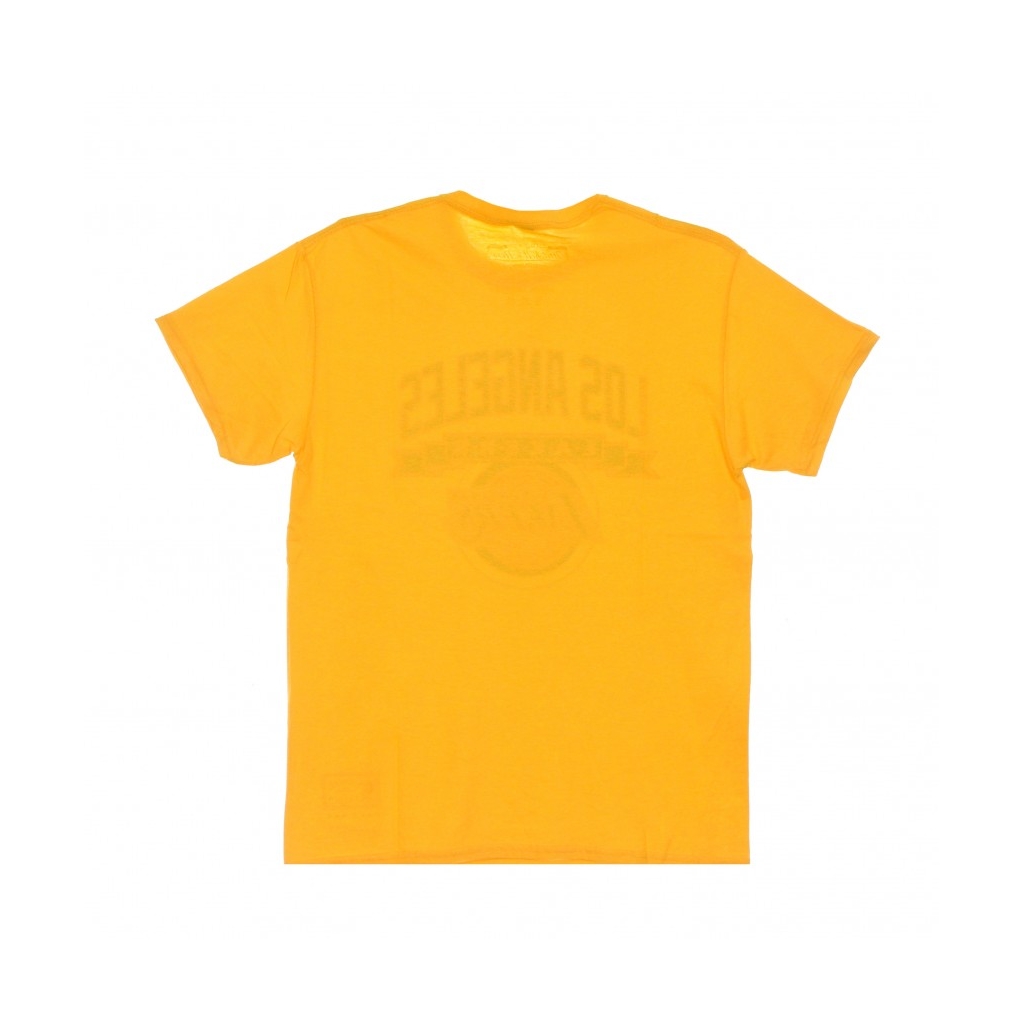 maglietta uomo nba los angeles lakers tee hardwood classics loslak YELLOW