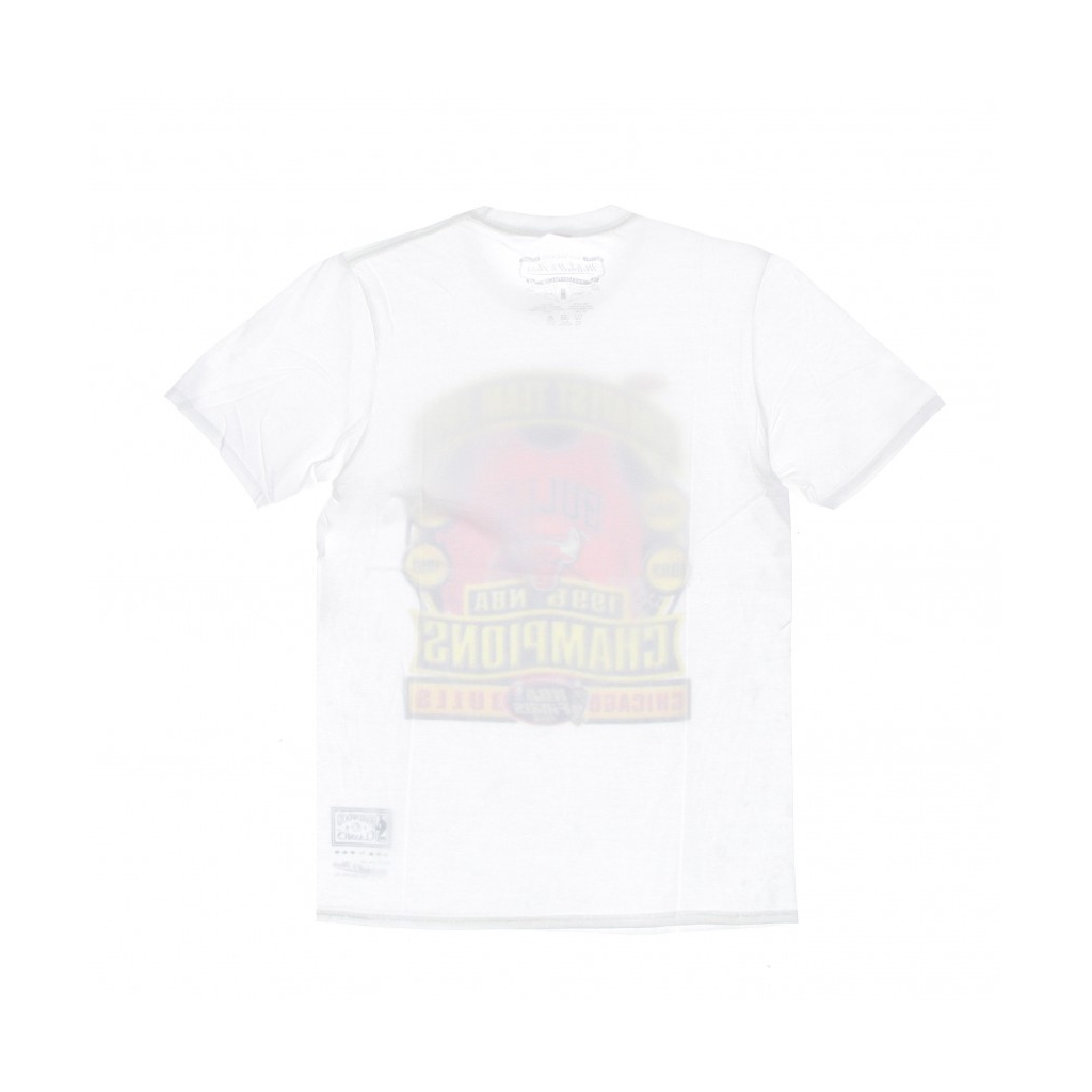 maglietta uomo nba last dance 96 champs tee WHITE