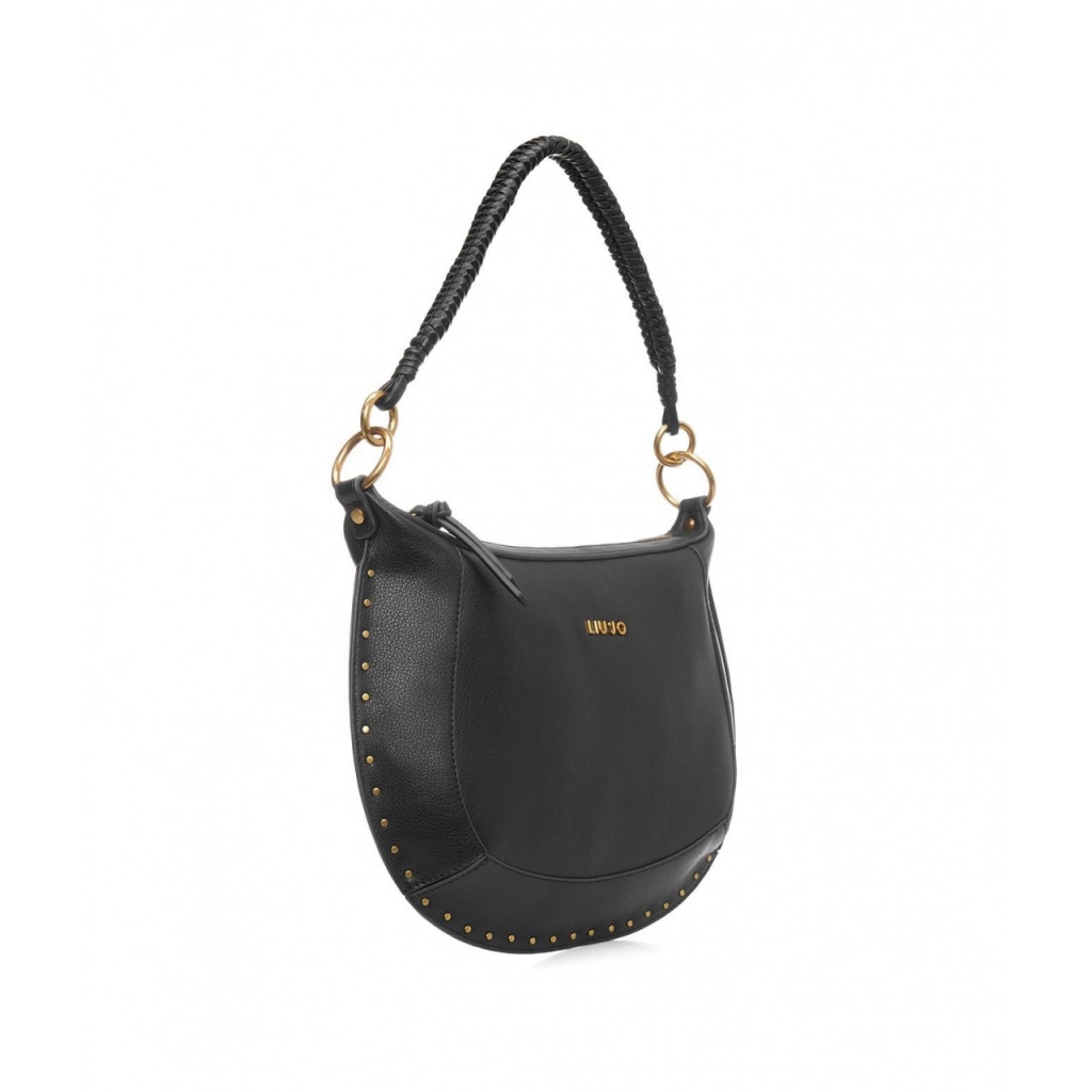 Hobo bag con logo nero | Bowdoo.com