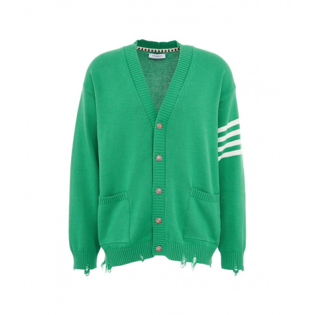 Cardigan verde clearance