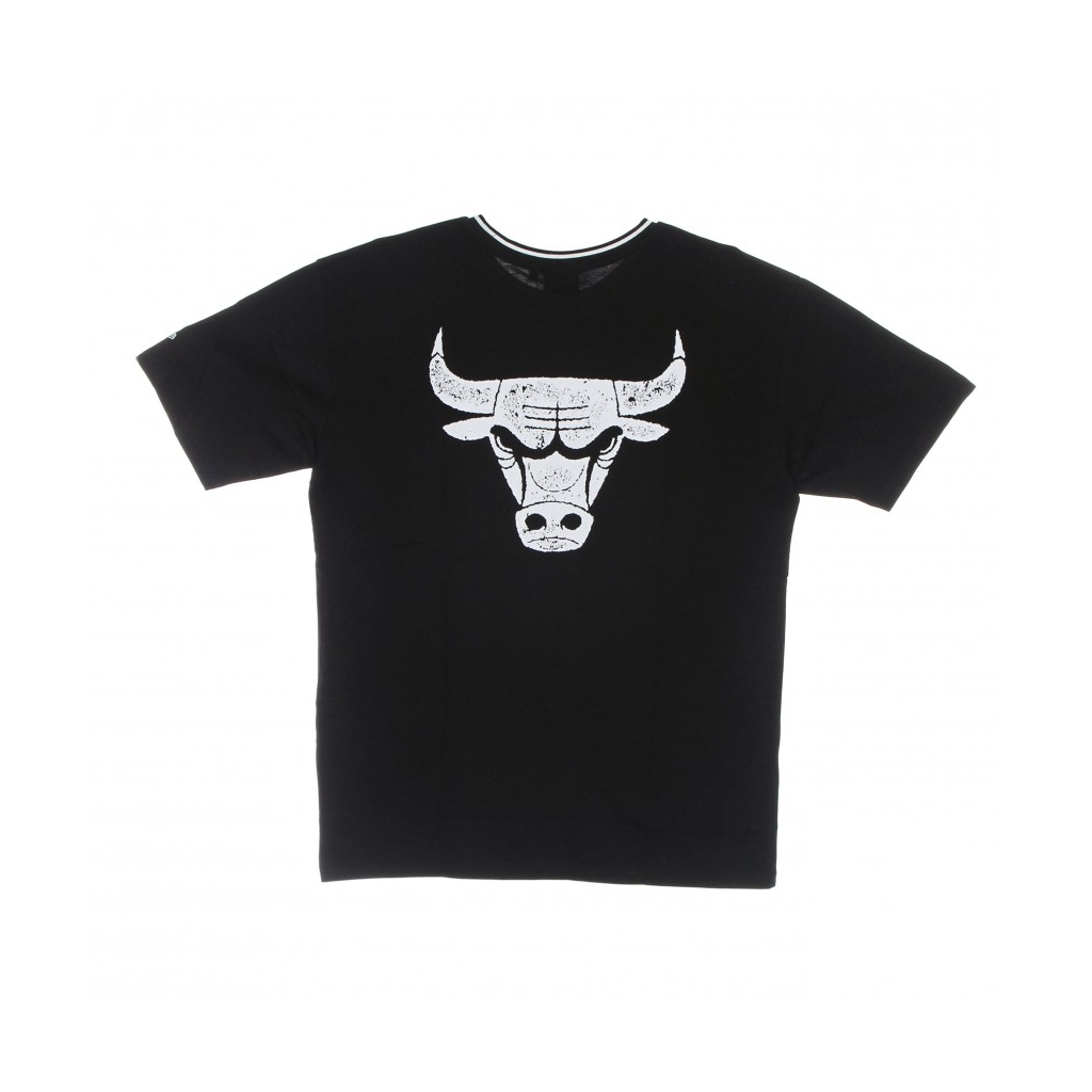 maglietta uomo nba distressed graphic oversized tee chibul BLACK