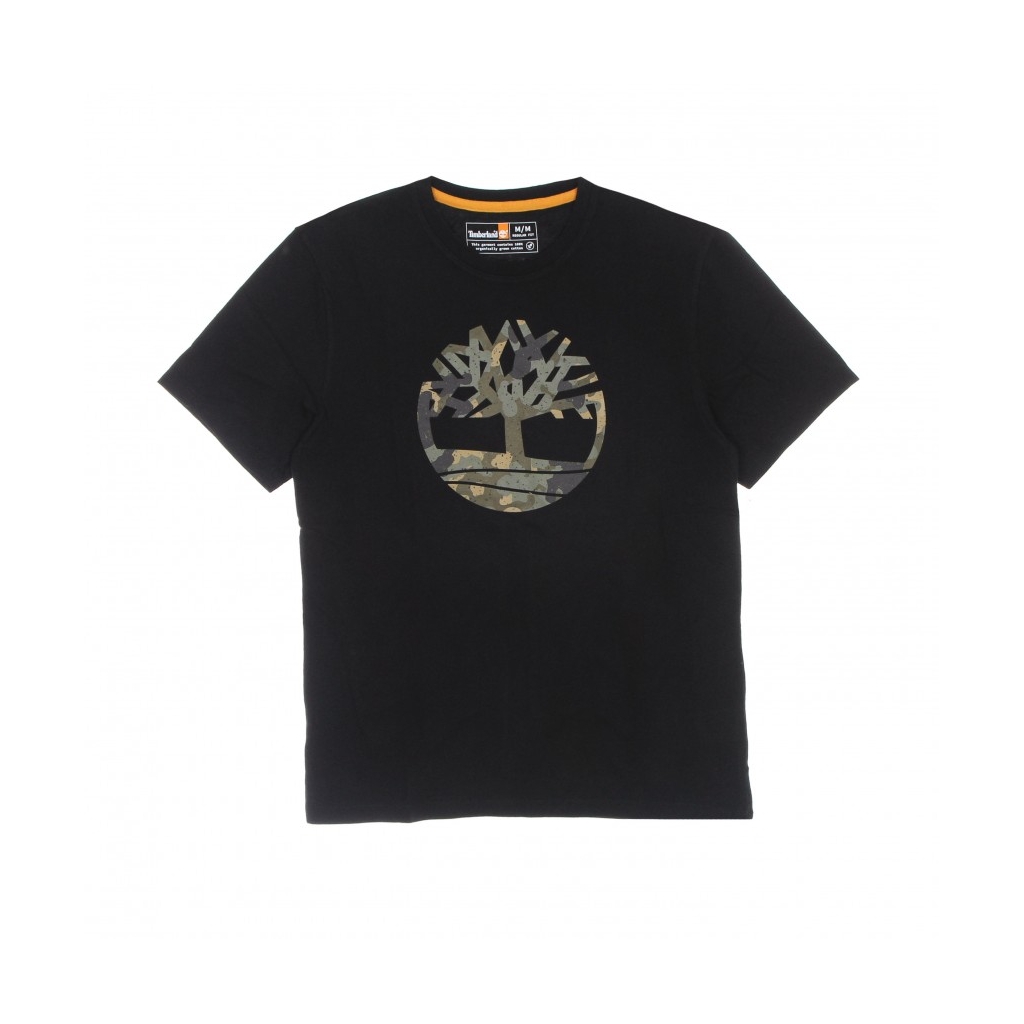 maglietta uomo tree camo tee BLACK