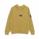 felpa cappuccio uomo fine alpine hoodie ANTELOPE TAN