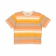 maglietta donna pixi stripe tee APRICOT