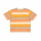 maglietta donna pixi stripe tee APRICOT