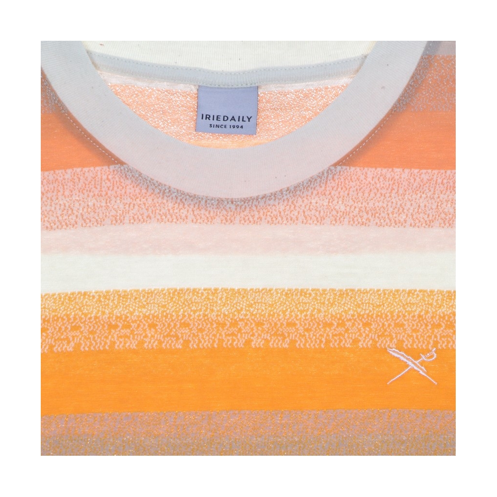 maglietta donna pixi stripe tee APRICOT