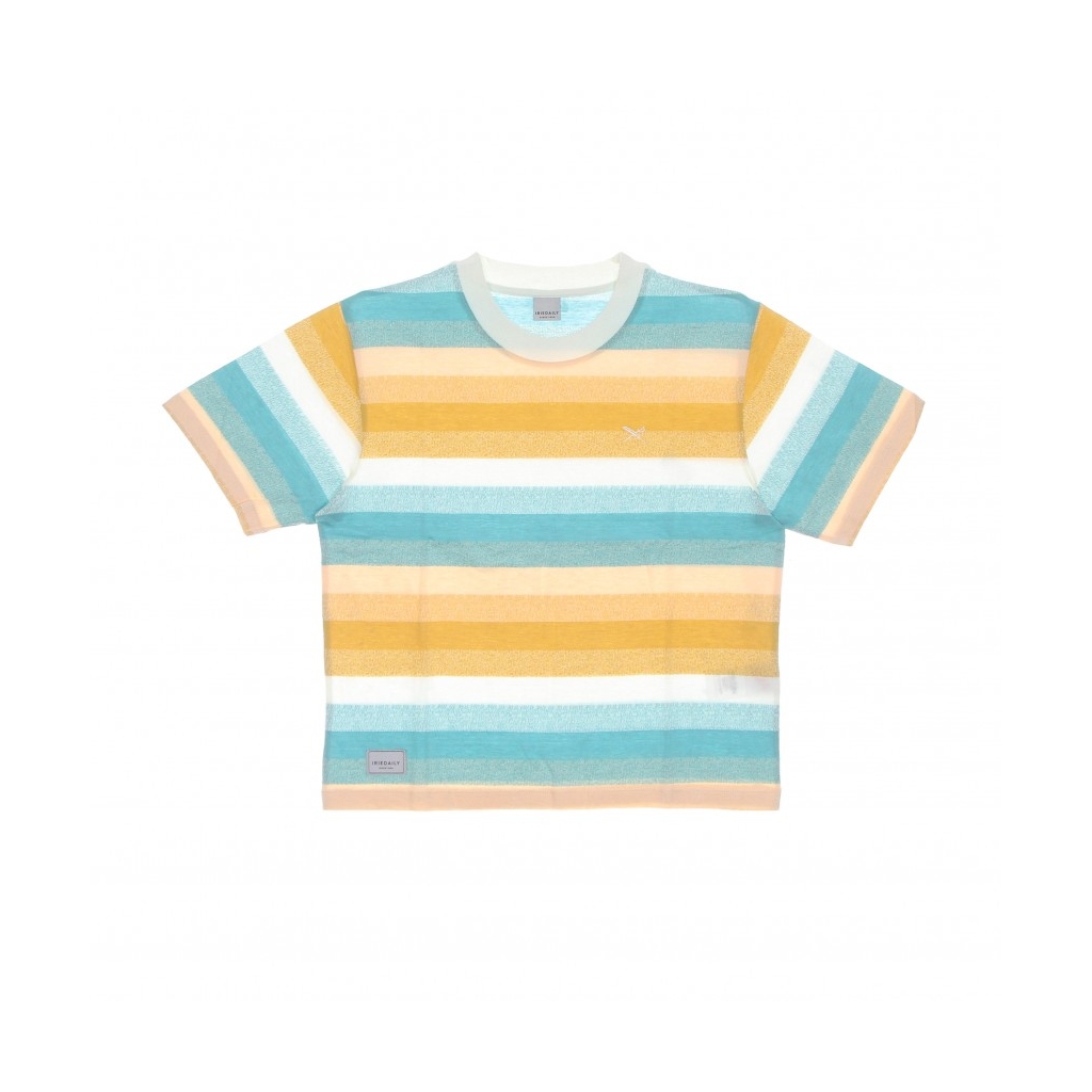 maglietta donna pixi stripe tee BERYL GREEN