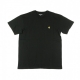 MAGLIETTA CHASE T-SHIRT BLACK/GOLD