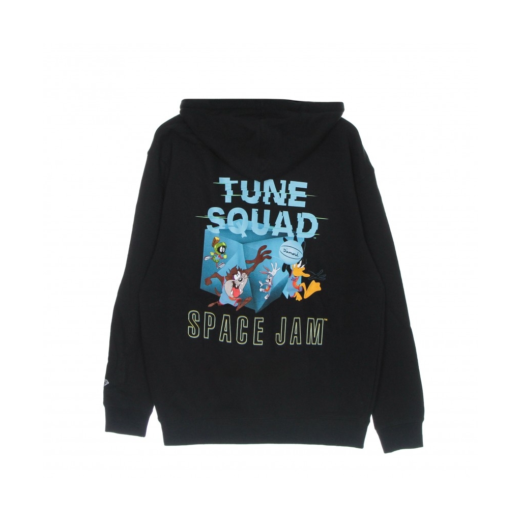 felpa cappuccio uomo box hoodie x space jam 2 BLACK