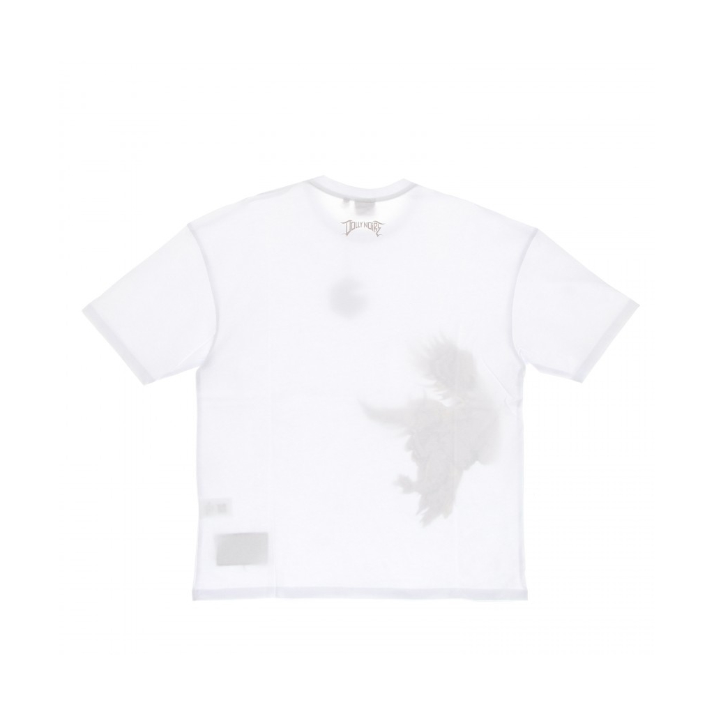 maglietta uomo gufo reale tee over WHITE