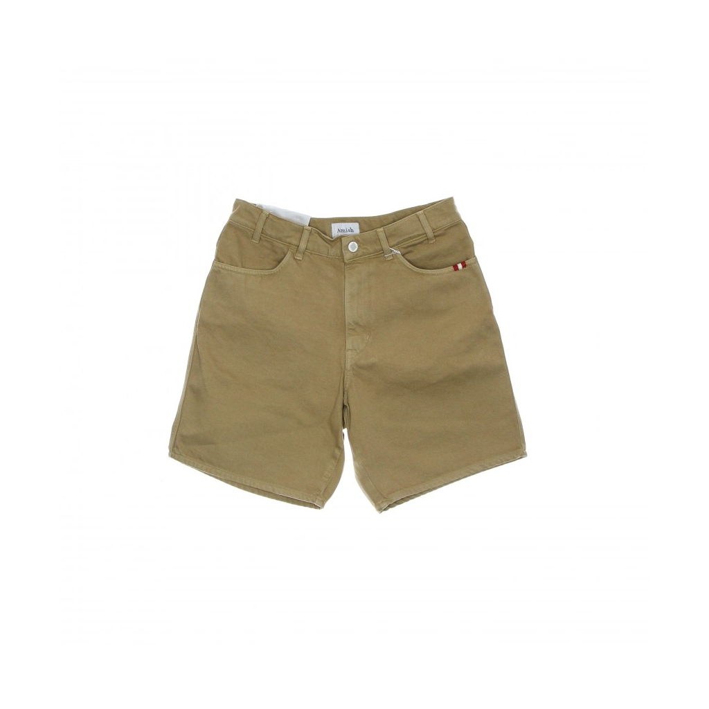 jeans corto uomo bermuda bernie amish bull sw BEIGE