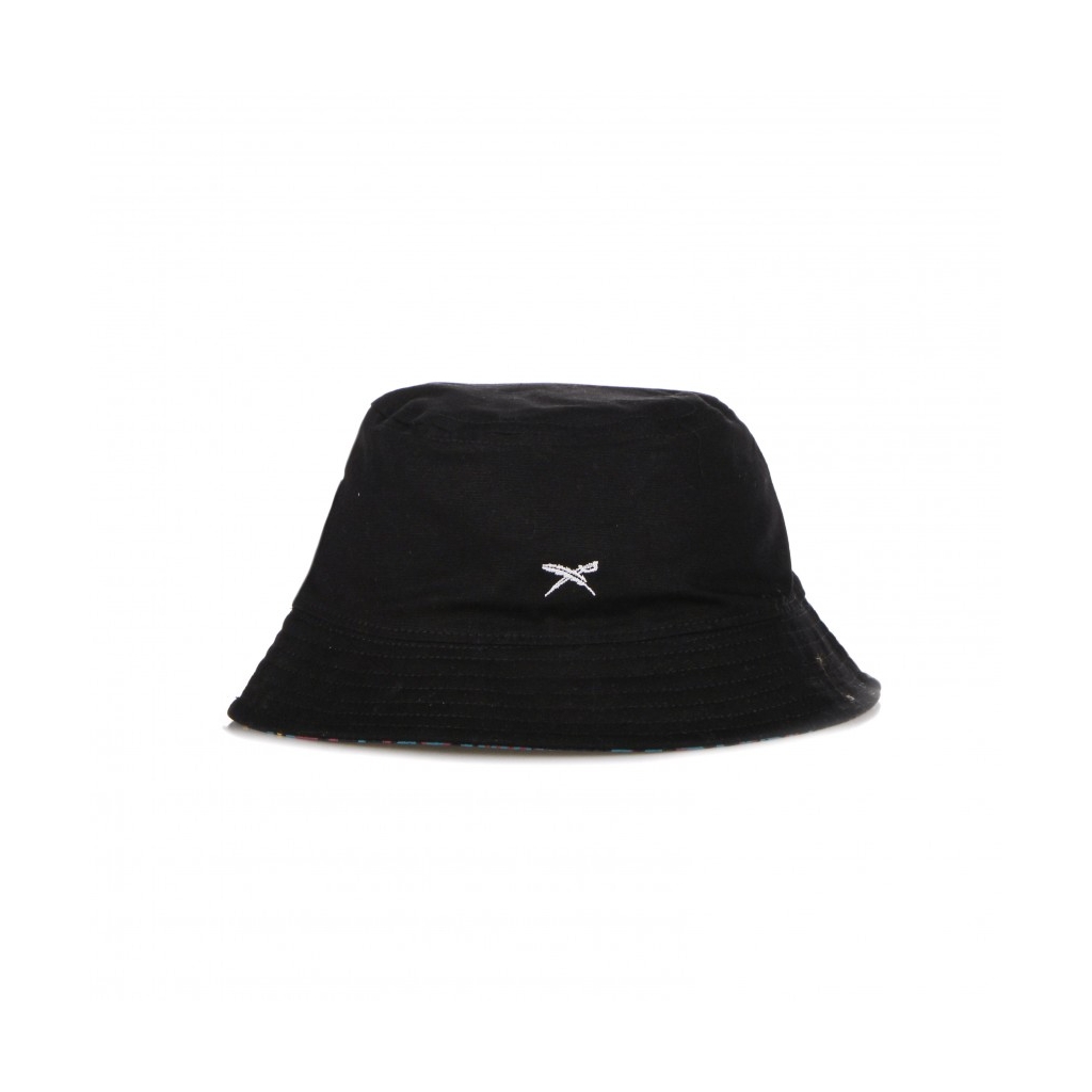 cappello da pescatore uomo resort bucket hat BLACK