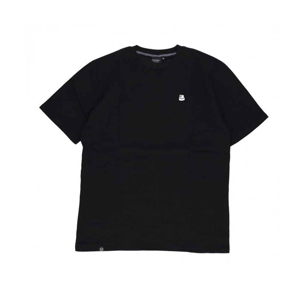 maglietta uomo fat cap  tee BLACK