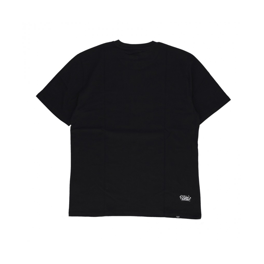 maglietta uomo fat cap  tee BLACK