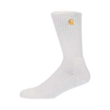 calza media uomo chase socks WHITE/GOLD