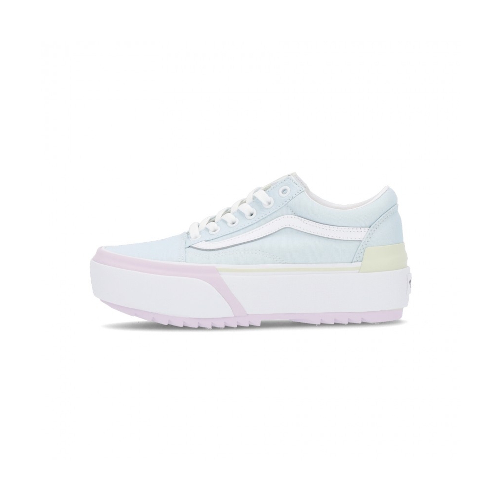 scarpa bassa donna old skool stacked pastel MULTI/TRUE WHITE