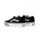 scarpa bassa bambino sk8-low reflective sidestripe CHECKERBOARD/BLACK