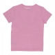 maglietta ragazza trefoil tee TRUE PINK/WHITE