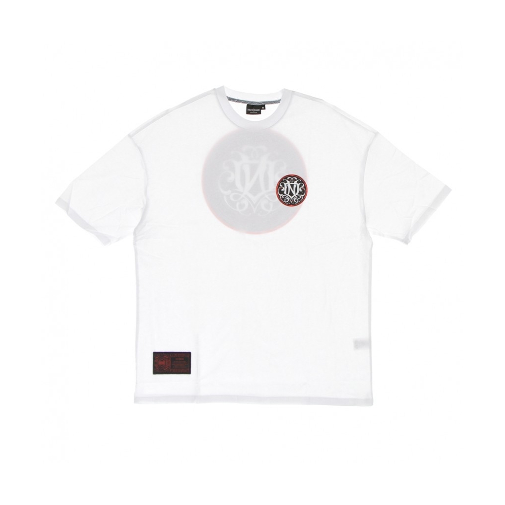 maglietta uomo monogramma primavera tee over WHITE