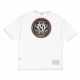 maglietta uomo monogramma primavera tee over WHITE