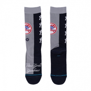 calza media uomo yankees split crew NAVY