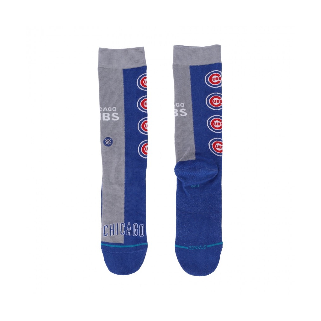 calza media uomo cubs split crew BLUE