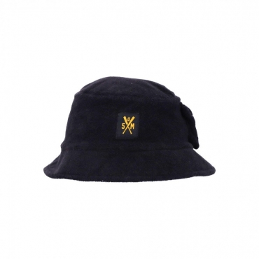 cappello da pescatore uomo bucket hat BLACK