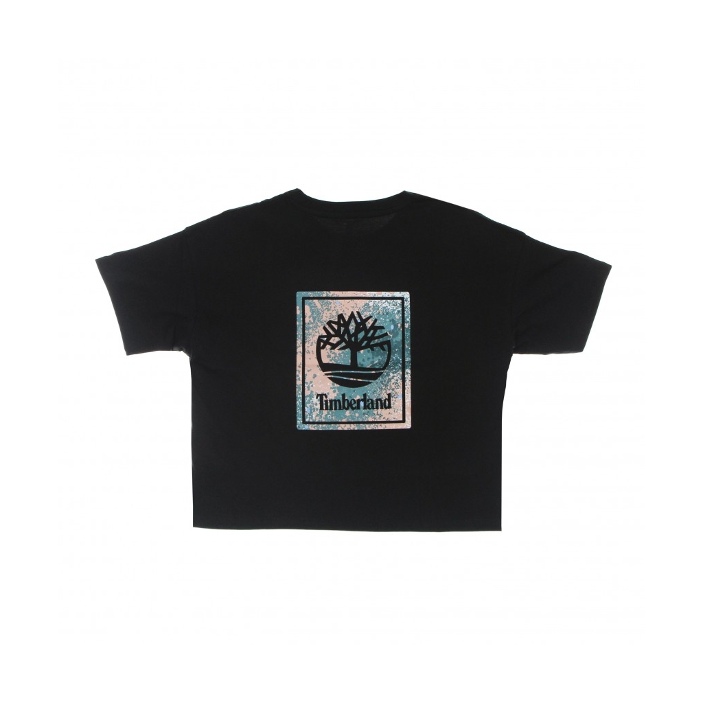 maglietta donna graphic tee BLACK