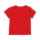 maglietta ragazzo trefoil tee VIVID RED/WHITE