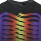 maglietta uomo ribs gradient tee STONE/MULTI