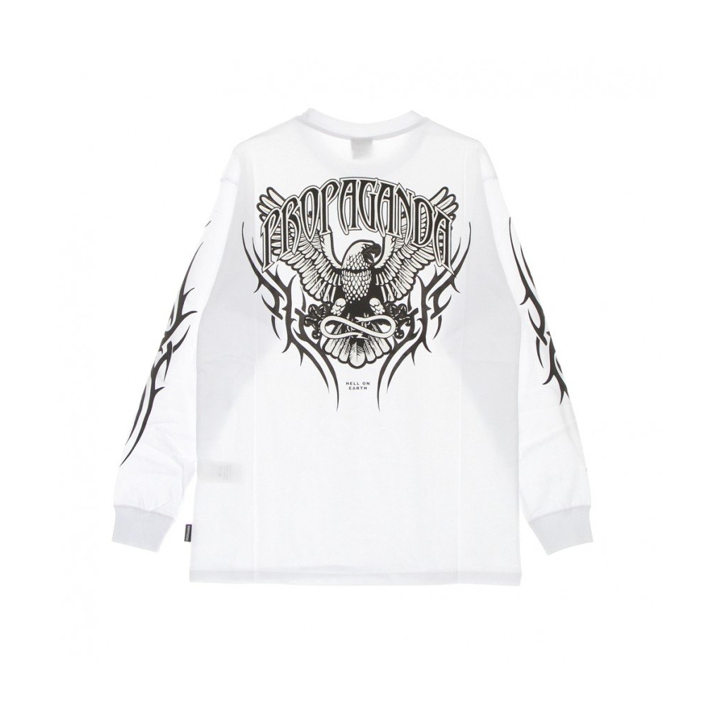 maglietta manica lunga uomo eagle l/s tee WHITE