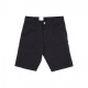 jeans corto uomo ruck single knee short BLACK STONE WASHED