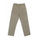 pantalone lungo uomo single knee pant DUSTY H BROWN FADED