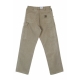 pantalone lungo uomo single knee pant DUSTY H BROWN FADED