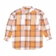 camicia manica lunga donna chrissy shirt RUSTY ORANGE