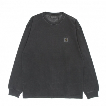 maglietta uomo nelson l/s tee BLACK