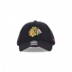 cappellino visiera curva uomo nhl ballpark mvp chibla BLACK/ORIGINAL TEAM COLORS