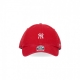 cappellino visiera curva uomo mlb clean up neyyan RED/WHITE