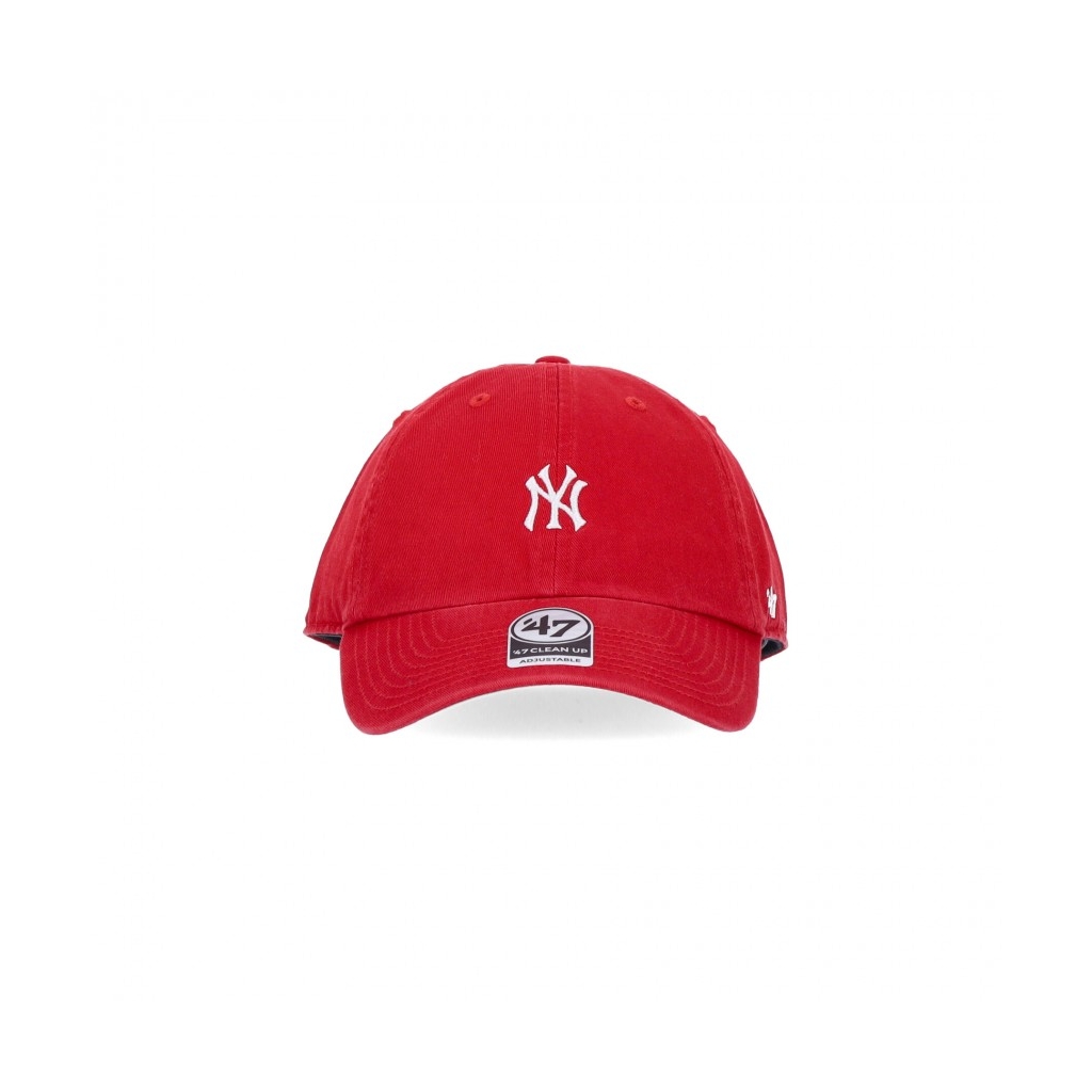 cappellino visiera curva uomo mlb clean up neyyan RED/WHITE