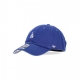 cappellino visiera curva uomo mlb clean up losdod ROYAL/WHITE