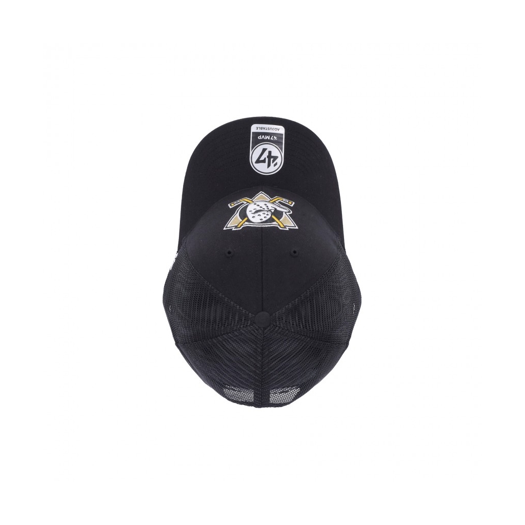 cappellino visiera curva uomo nhl mvp branson anaduc BLACK