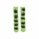 calza media uomo plantlife HUF GREEN