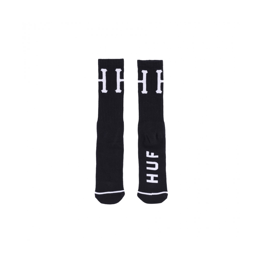 calza media uomo classic h crew sock BLACK