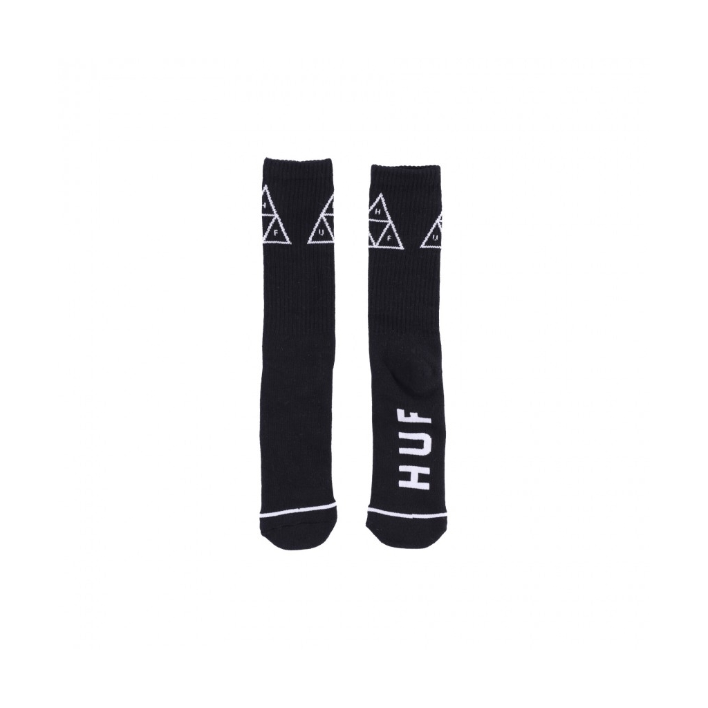 calza media uomo tt crew sock BLACK