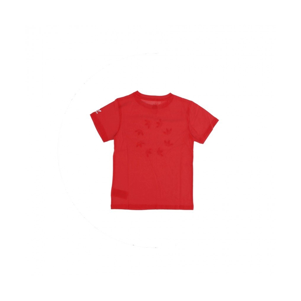 maglietta ragazzo adicolor tee VIVID RED