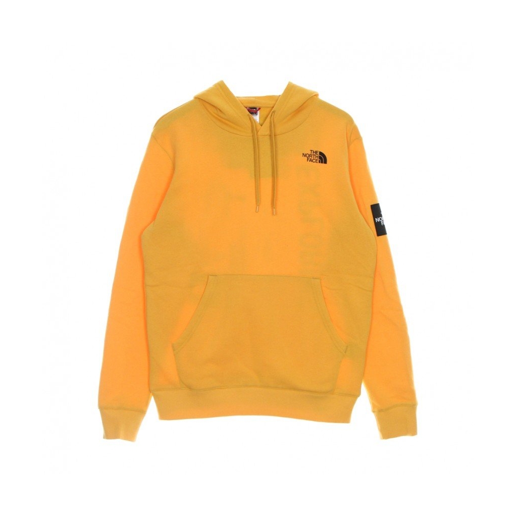 felpa cappuccio uomo galahm graphic hoodie CHAMOIS ORANGE