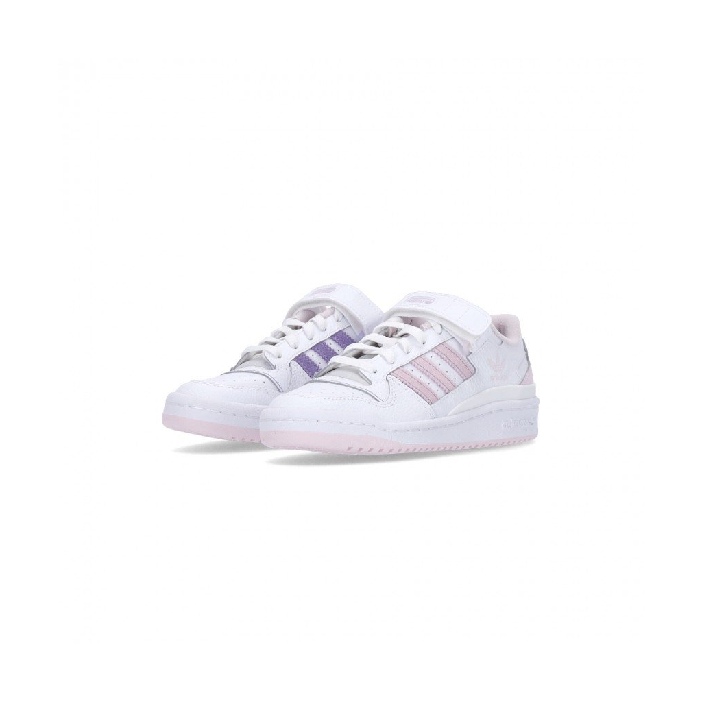 scarpa bassa ragazza forum low j CLOUD WHITE/ALMOST PINK/LIGHT PURPLE