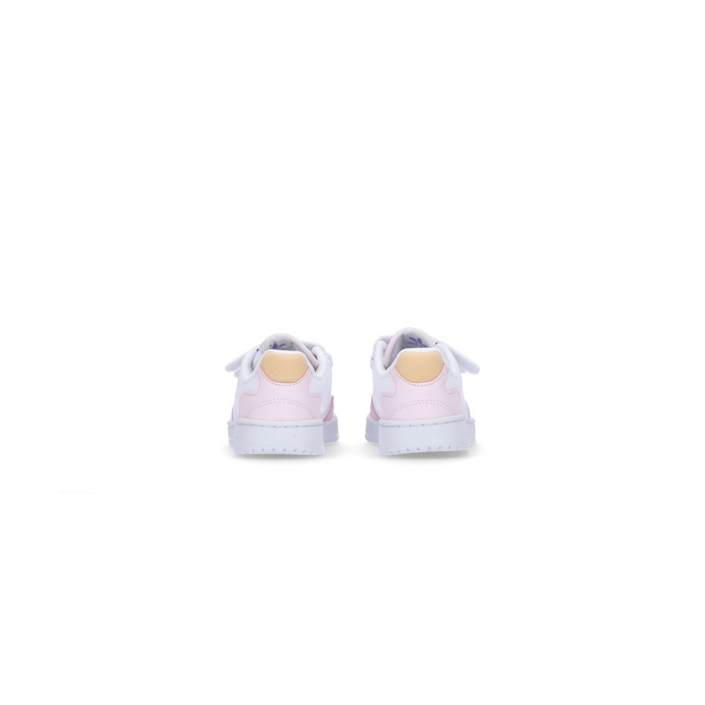 scarpa bassa bambina ny 90 cf c WHITE/LIGHT PURPLE/CLEAR PINK