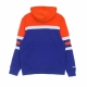 felpa cappuccio uomo ncaa head coach hoodie flogat ROYAL/ORANGE